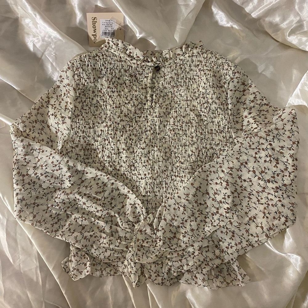 Showpo Floral Blouse Size Small